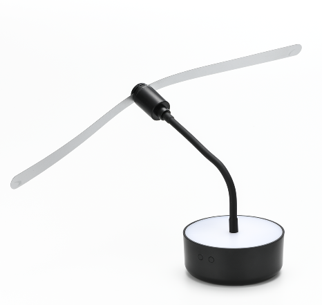 2 in 1 Night Light Rechargeable Fly Repellent Fan with Flexible Gooseneck for Outdoor 2인 1 나이트 라이트 재충전 가능한 플러스틱한 거시목을 가진 플러스틱한 거시목을 가진 플라스틱한 거시목을 위한 플라스틱한 거시목 2