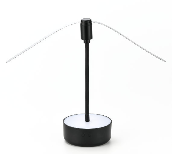 2 in 1 Night Light Rechargeable Fly Repellent Fan with Flexible Gooseneck for Outdoor 2인 1 나이트 라이트 재충전 가능한 플러스틱한 거시목을 가진 플러스틱한 거시목을 가진 플라스틱한 거시목을 위한 플라스틱한 거시목 6