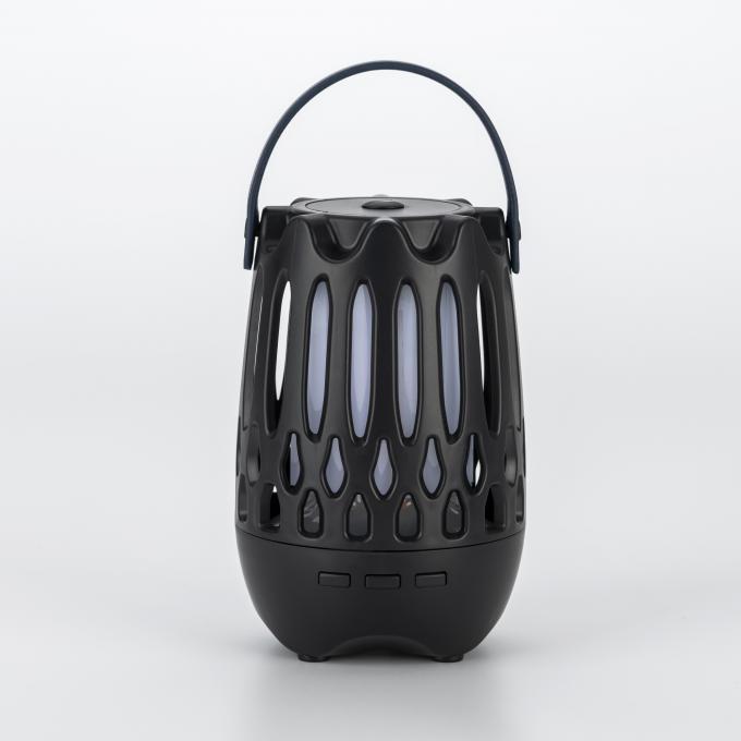 OEM/ODM 로고 블루투스 스피커 플레임 라이트 UV LED 캠핑 램프 재충전 가능한 모기 나방 모기 포획기 비행 곤충 끈적끈적 함정 4