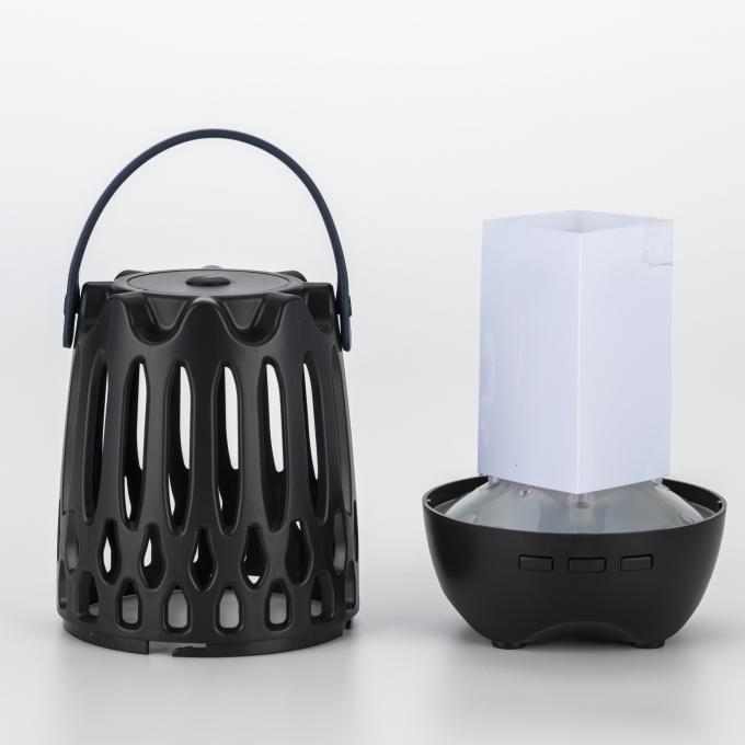 OEM/ODM 로고 블루투스 스피커 플레임 라이트 UV LED 캠핑 램프 재충전 가능한 모기 나방 모기 포획기 비행 곤충 끈적끈적 함정 6